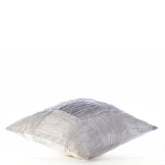 Pure Dreams - Ivory Crushed Art Silk Throw Pillow Cover