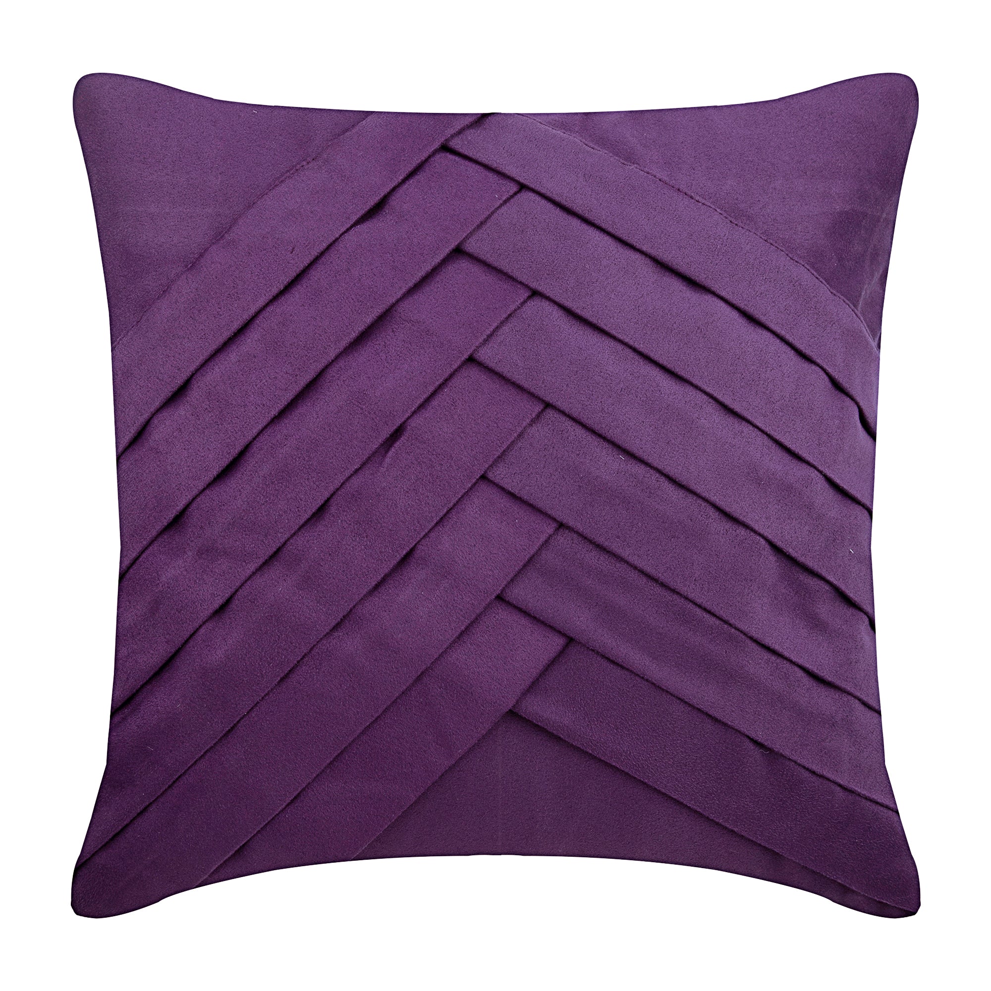 Light Grey No Limits No Lines - Light Gray Faux Suede Throw Pillow Cover