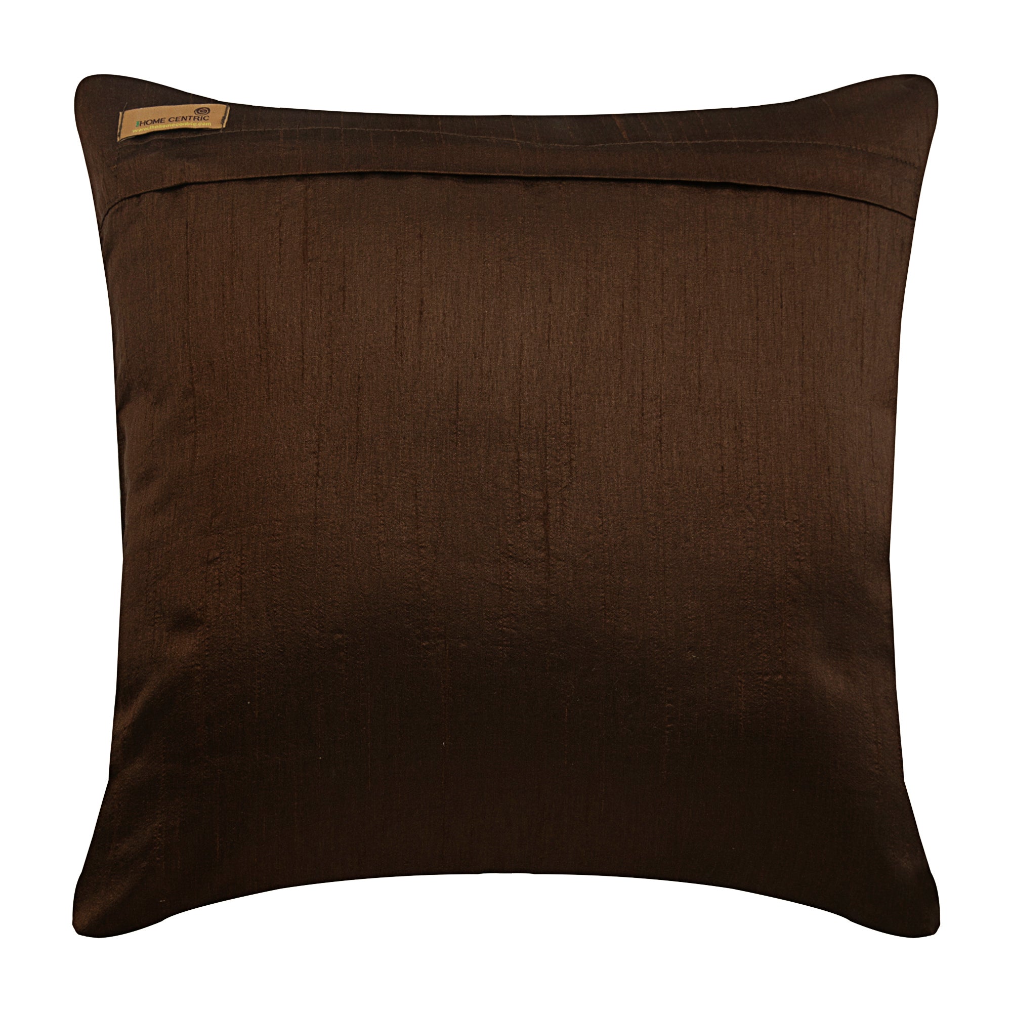 Red Lotuses Embroidery Throw Pillow Cover