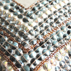 Refreshed - Light Gray Art Silk Throw Pillow Cover