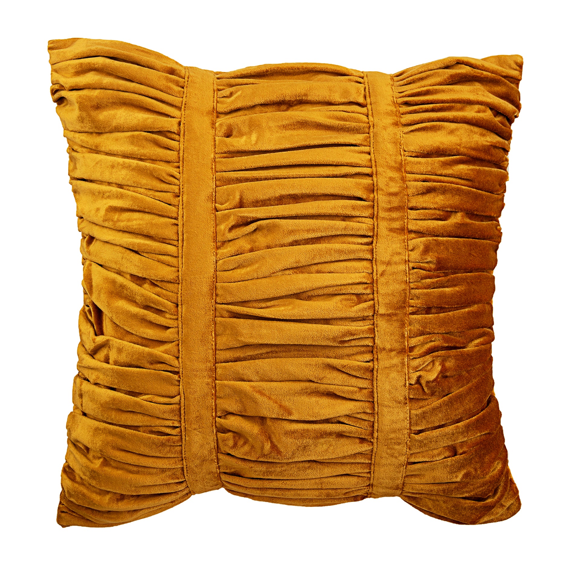 Wd24Ba Gold On Brown Damask Chenille Cushion Cover - Custom Size & Style Available