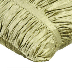 Sage Green Beauty - Sage Green Velvet Decorative Euro Sham