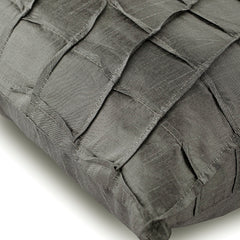 Silver Is Best - Silver Art Silk Throw Pillow Cover