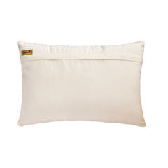Silverware - Silver Silk Lumbar Pillow Cover
