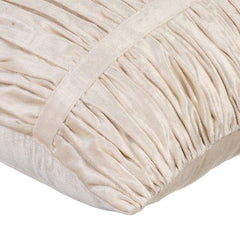 Soft Ivory Beauty - Ivory Velvet Decorative Euro Sham