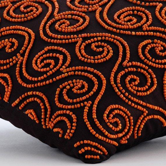 Tibetain Monk Lattice Trellis Decorative Euro Sham