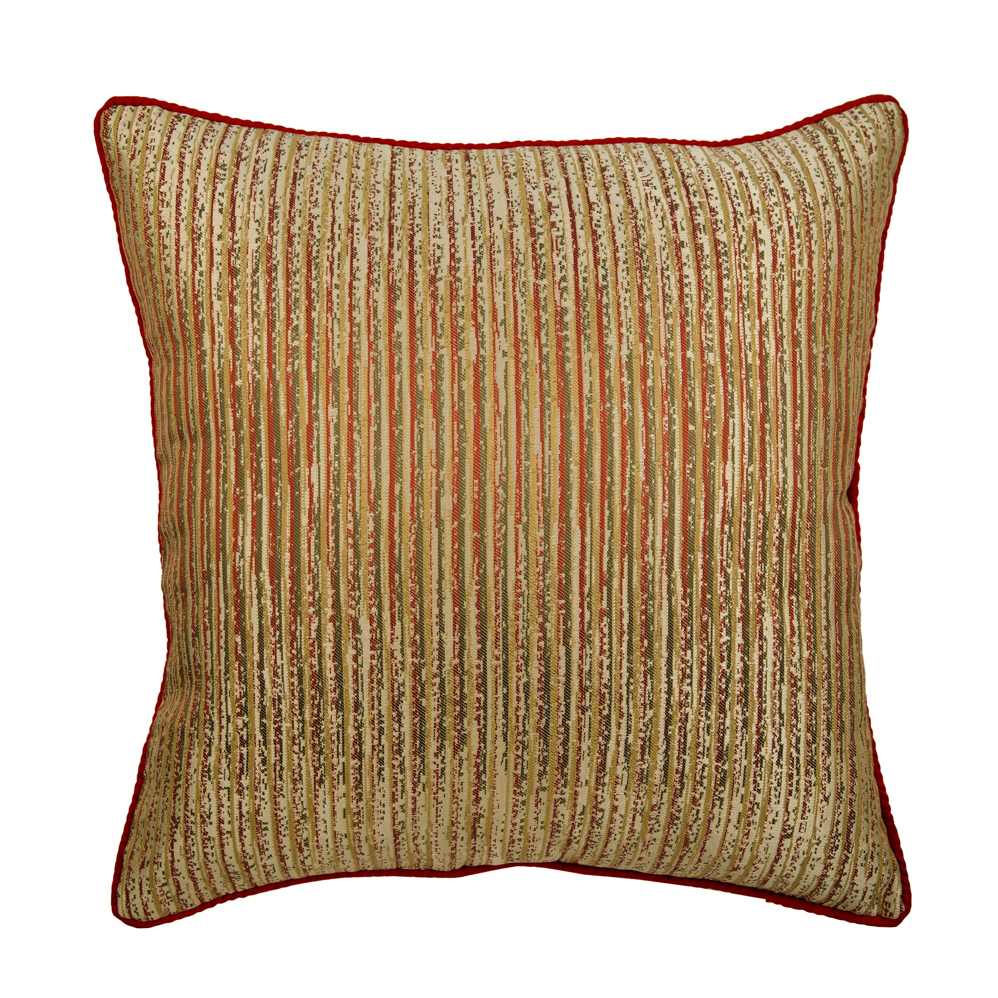 Toasted Coral Gold Pillow Cover