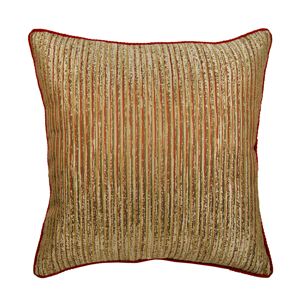 Toasted Coral Gold Pillow Cover