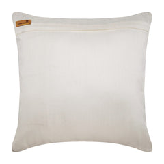 Trellis Cafe Runway - Ivory Silk Throw Pillow Cover