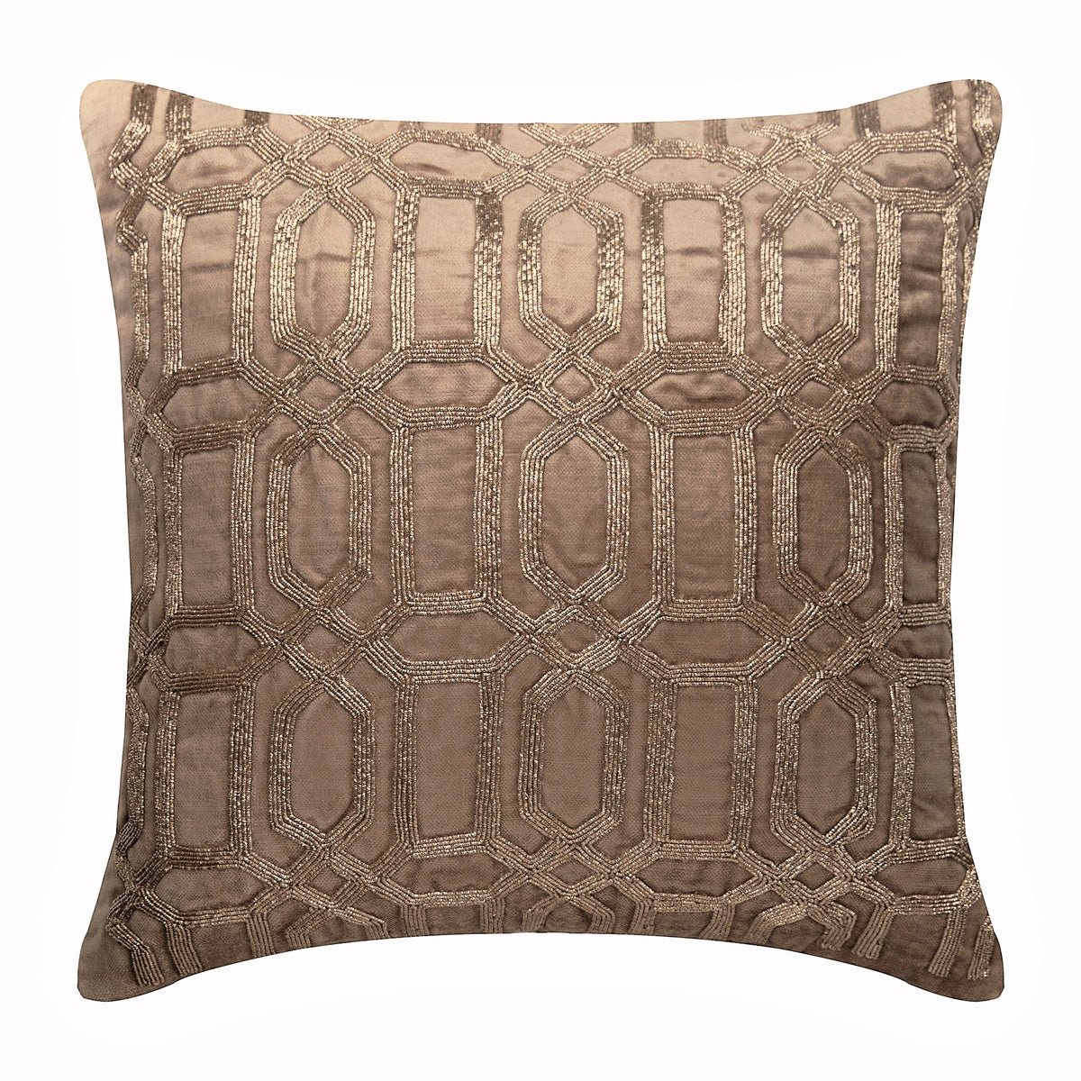 Turkish Golden Pillow Cover
