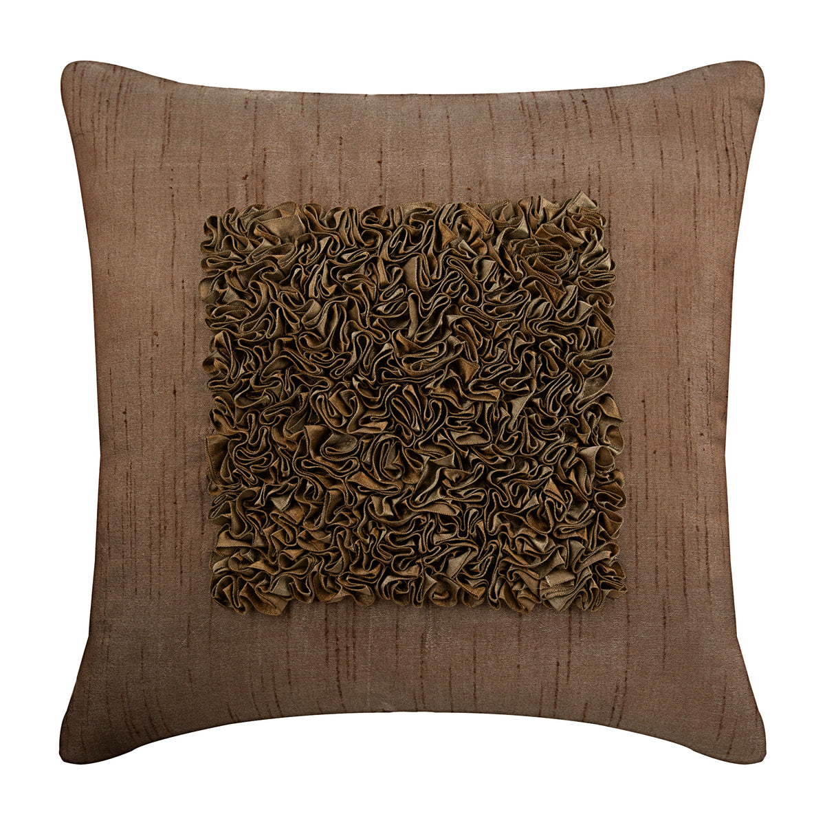 Vintage Champagne Brown Pillow Cover