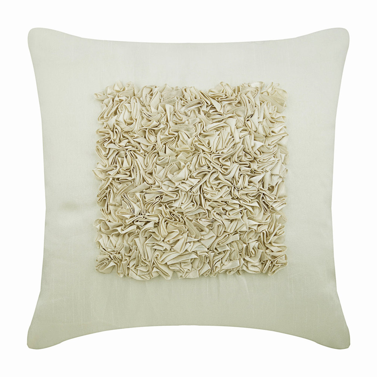 Vintage Love - Ivory Art Silk Decorative Euro Sham