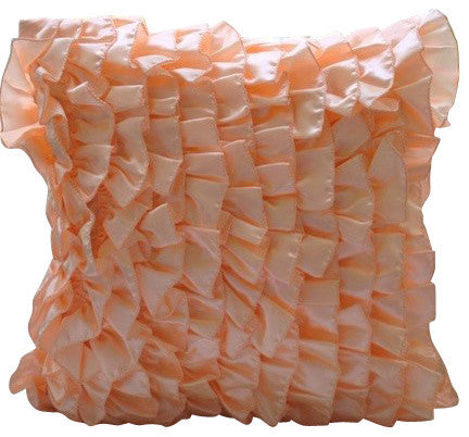 Vintage Peach Sorbet Pillow Cover