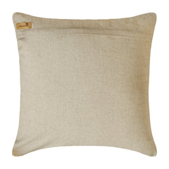 Vintage Season - Natural Beige Cotton Linen Throw Pillow Cover