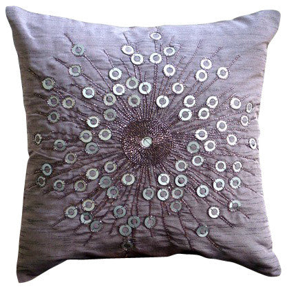 Violet Light Pillow Cover