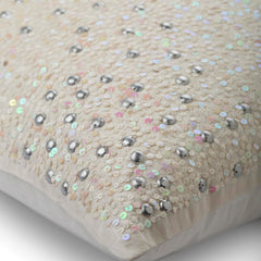 Wedding Veil - Ivory Silk Decorative Euro Sham