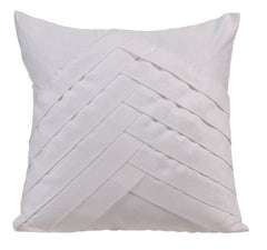 White No Limits No Lines Pillow Cover