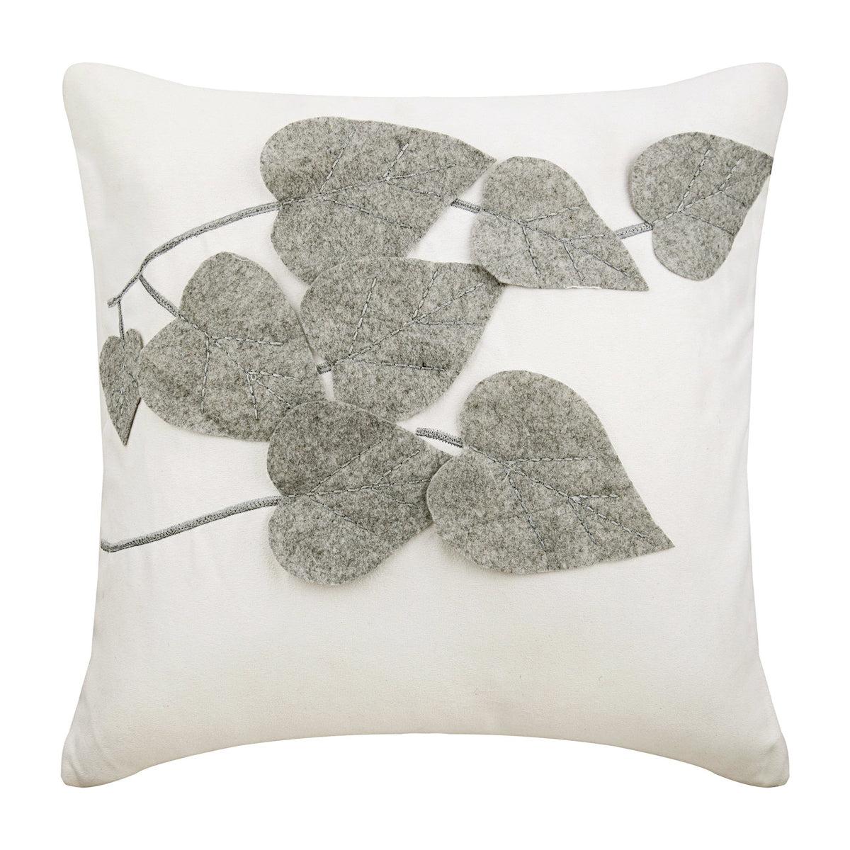 Winter Leaves Pillow Cover